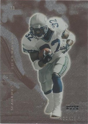 2001 Upper Deck Rookie F/X Ricky Watters #80
