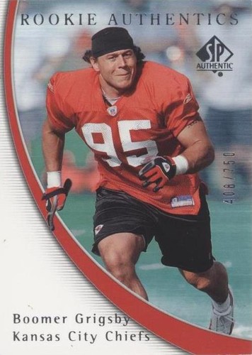 2005 SP Authentic Boomer Grigsby #176