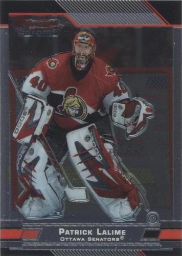 2003-04 Bowman Chrome Draft Picks & Prospects - Patrick Lalime #70