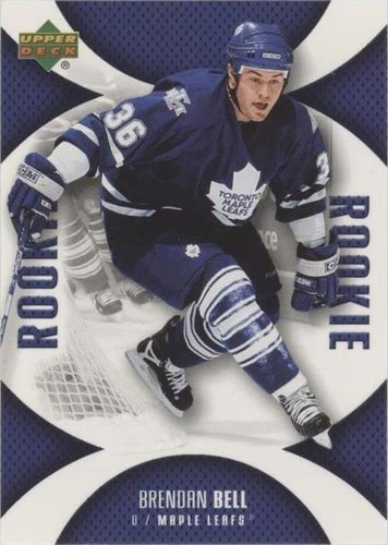 2006-07 Upper Deck Mini Jersey Collection - Brendan Bell #127