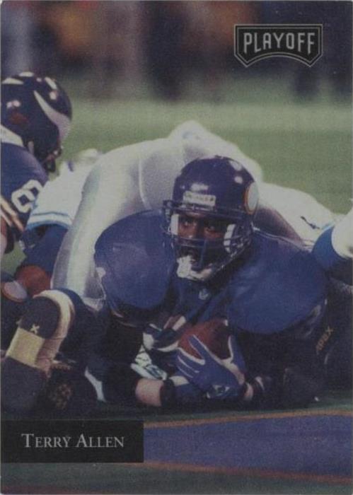 1992 Playoff Terry Allen #55