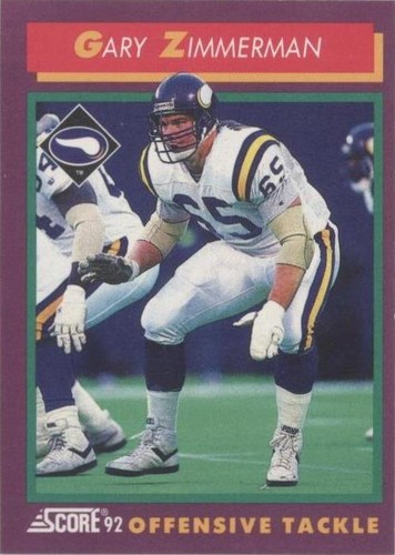 1992 Score Gary Zimmerman #194