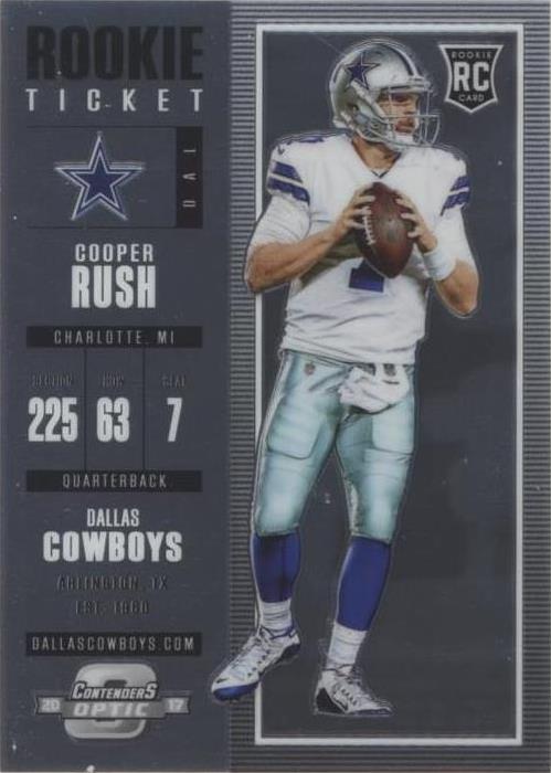 2017 Panini Contenders Optic Cooper Rush #94