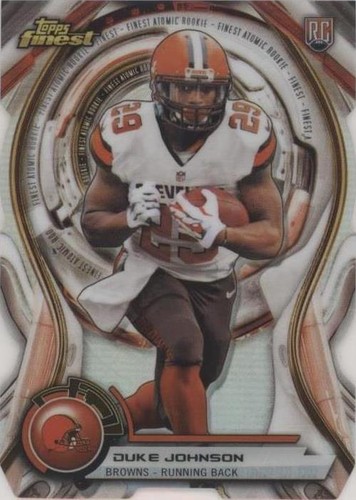 2015 Topps Finest Duke Johnson #ARDC-DJ