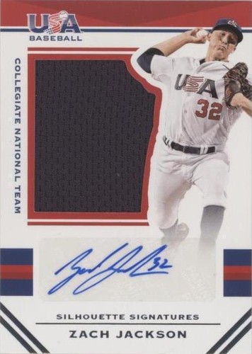 2017 Panini USA Baseball Stars & Stripes - Zach Jackson #89