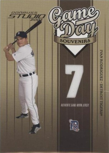 2004 Donruss Studio - Ivan Rodriguez #GD-32