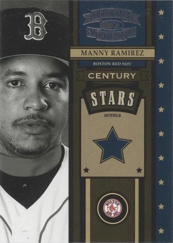 2004 Donruss Throwback Threads - Manny Ramirez #CS-30