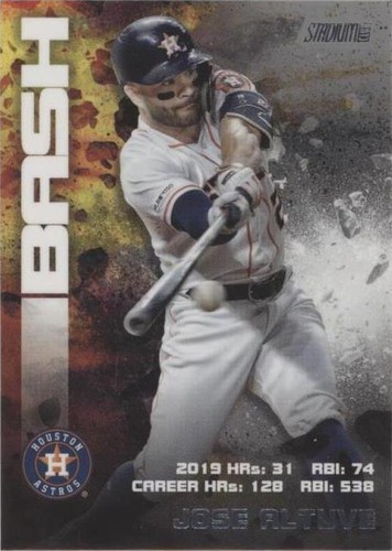 2020 Topps Stadium Club - Jose Altuve #BAB-13