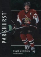 2002-03 In the Game Parkhurst - Daniel Alfredsson #95