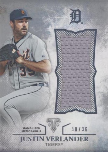 2015 Topps Triple Threads - Justin Verlander #UJR-JVR