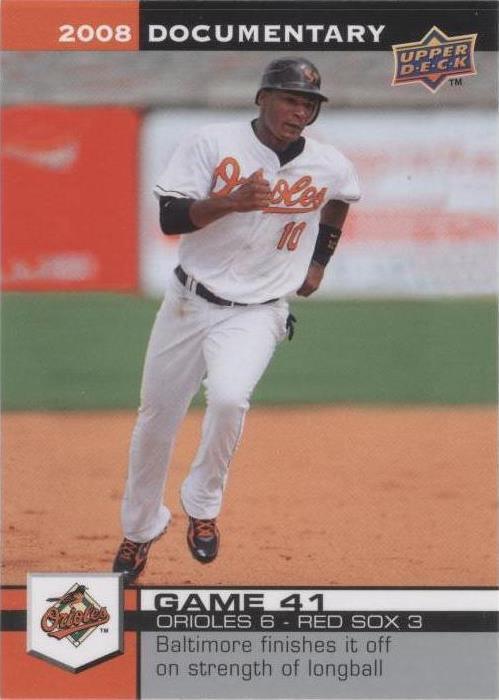 Documental Upper Deck 2008 - Adam Jones #1231