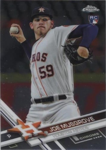 2017 Topps Chrome - Joe Musgrove #120