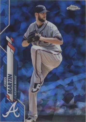 2020 Topps Chrome Update Series Sapphire Edition - Chris Martin #U-125