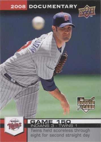 2008 Upper Deck Documentary - Nick Blackburn #4490