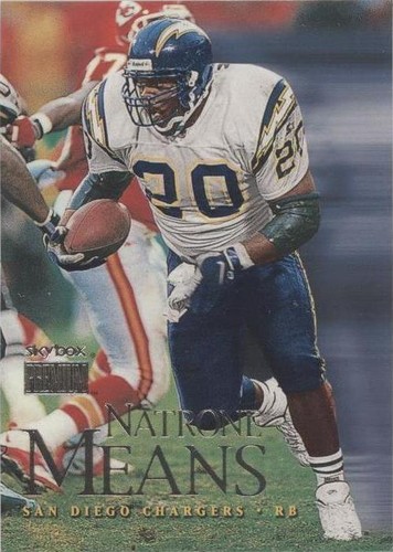 1999 Skybox Premium Natrone Means #92
