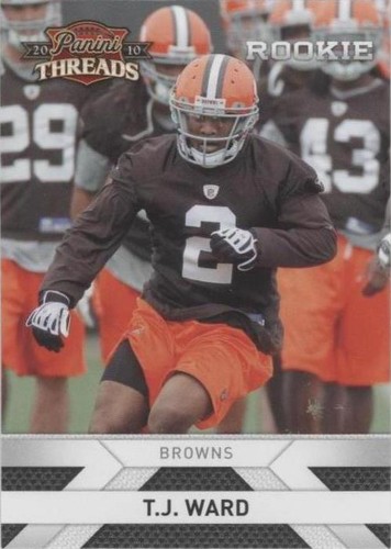 2010 Panini Threads T.J. Ward #286