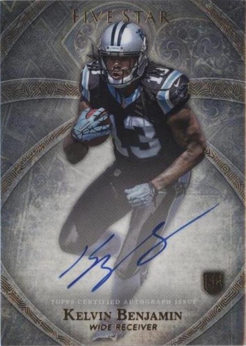 2014 Topps Five Star Kelvin Benjamin #FSA-KB