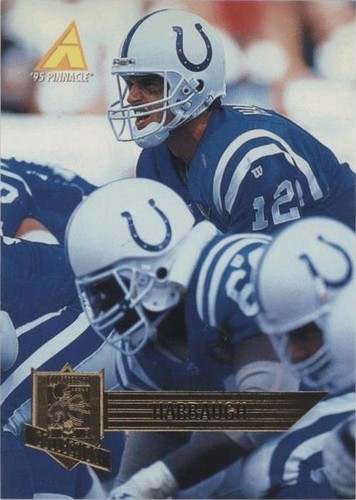1995 Pinnacle Club Collection Jim Harbaugh #100