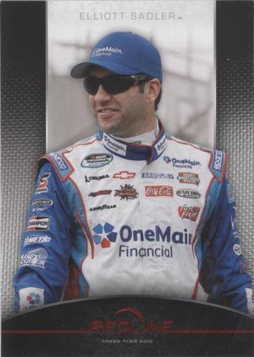 2012 Press Pass Redline - Elliott Sadler #45