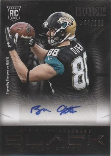 2013 Panini Black Ryan Otten #181