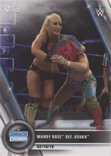 2020 Topps WWE Women's Division - Asuka Mandy Rose #13