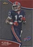2011 Topps Finest Steve Johnson #108