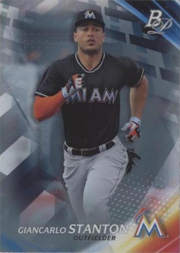 2017 Bowman Platinum - Giancarlo Stanton #49