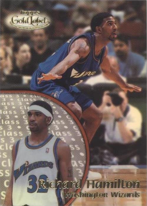 2000-01 Topps Gold Label - Richard Hamilton #38