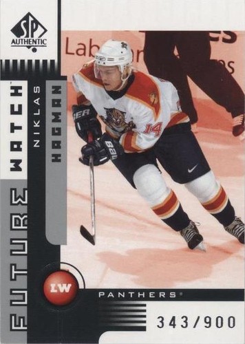 2001-02 SP Authentic - Niklas Hagman #150