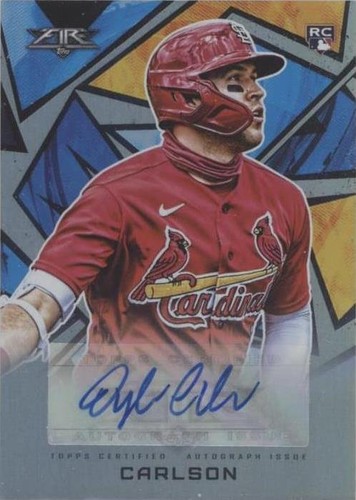 2021 Topps Fire - Dylan Carlson #AV-DCN