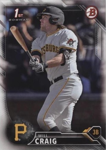 2016 Bowman Draft - Will Craig #BD-39