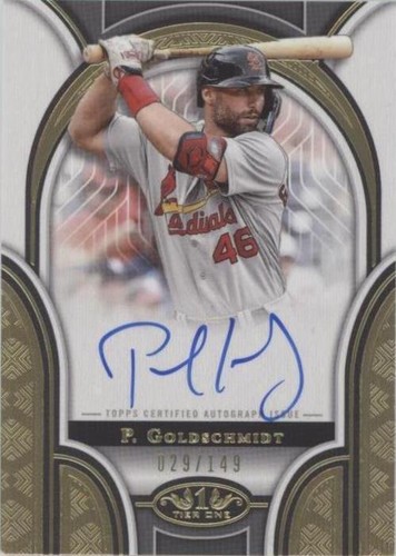 2023 Topps Tier One - Paul Goldschmidt #PPA-PG