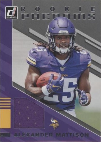 2019 Panini Donruss Alexander Mattison #RPJ-31