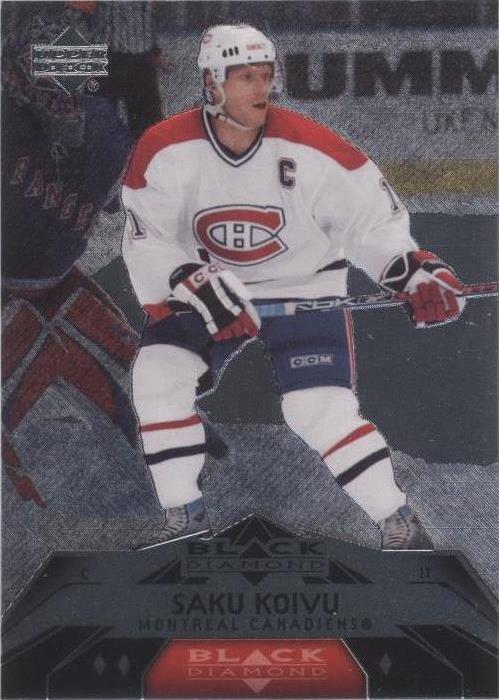 2007-08 Upper Deck Black Diamond - Saku Koivu #139