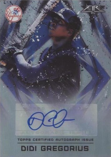 2017 Topps Fire - Didi Gregorius #FA-DG