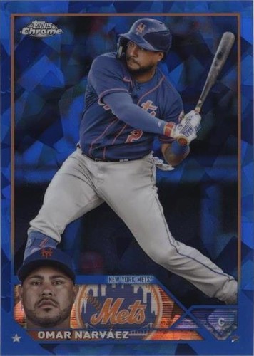 2023 Topps Chrome Update Series Sapphire Edition - Omar Narvaez #USCS152