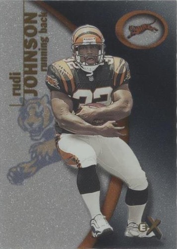 2001 Fleer E-X Rudi Johnson #112