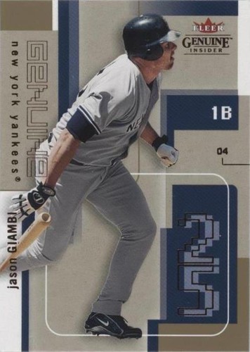 2004 Fleer Genuine Insider - Jason Giambi #67