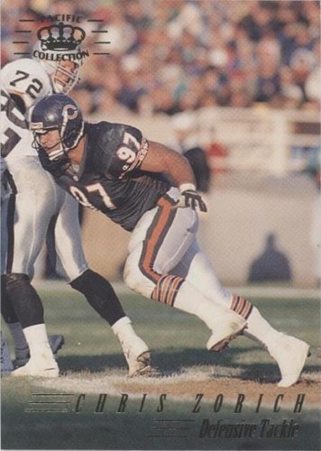 1994 Pacific Crown Collection Chris Zorich #286