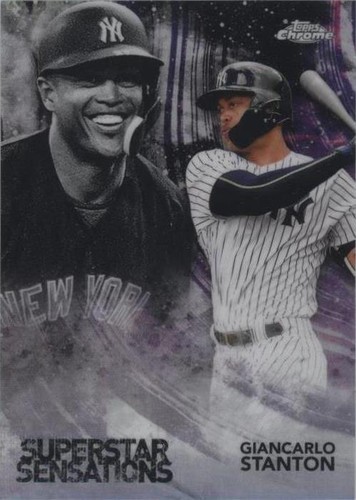 2018 Topps Chrome - Giancarlo Stanton #SS-13