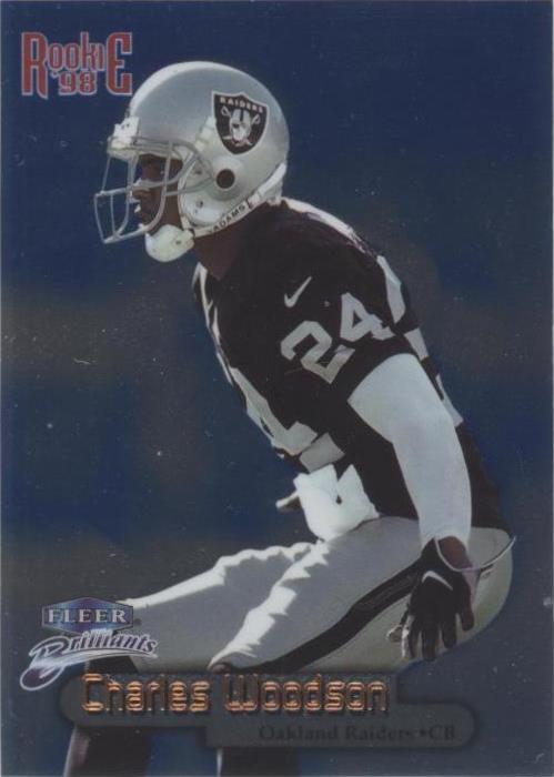 Fleer Brilliants Charles Woodson 1998 #110B