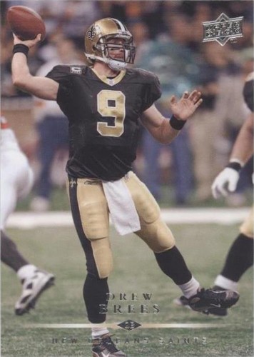 2008 Upper Deck Drew Brees #118