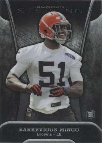2013 Bowman Sterling Barkevious Mingo #23
