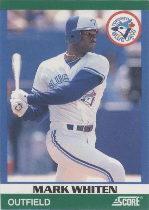 Score 100 Hottest Rookies 1991 - Mark Whiten #24