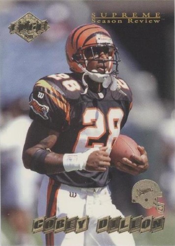 1998 Collector's Edge Supreme Season Review Corey Dillon #37
