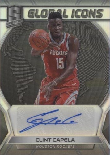 2017-18 Panini Spectra - Clint Capela #GI-CCP