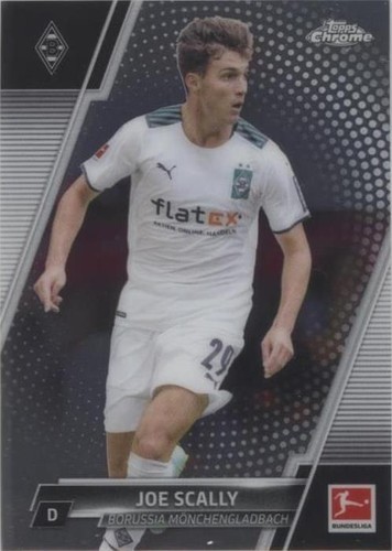 2021-22 Topps Chrome Bundesliga Joe Scally #80