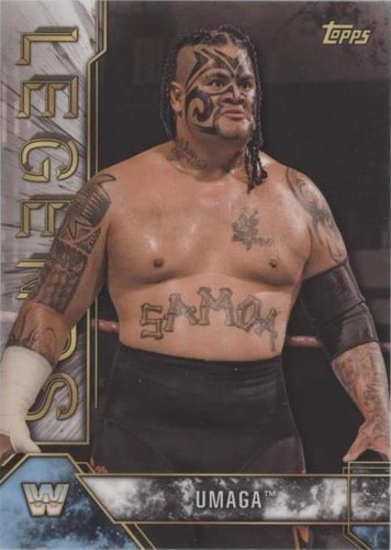2017 Topps Legends of the WWE - Umaga #95