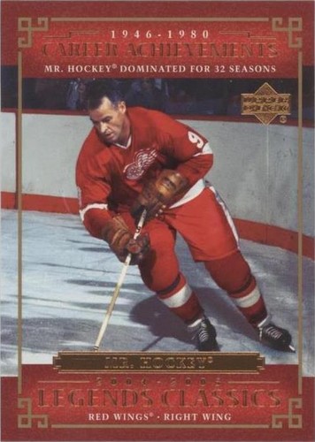 2004-05 Upper Deck Legends Classics - Gordie Howe #57