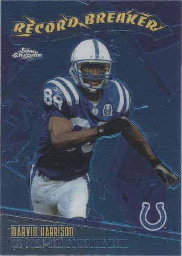 2003 Topps Chrome Marvin Harrison #RB20